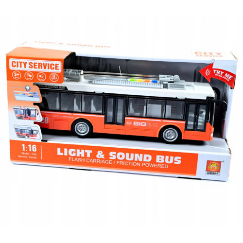 Autobus City Service avec Lumière et Son 